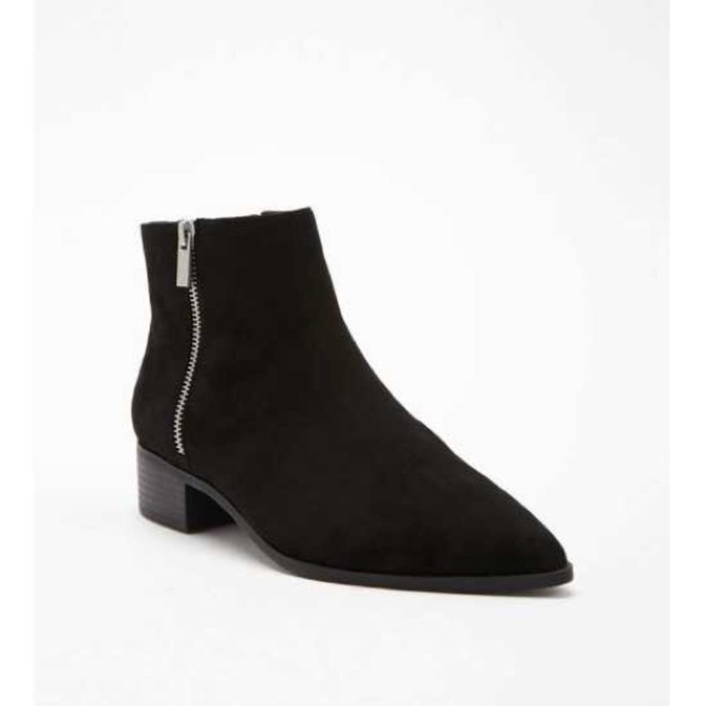 NWT F21 Faux Suede Ankle Boots Size 7